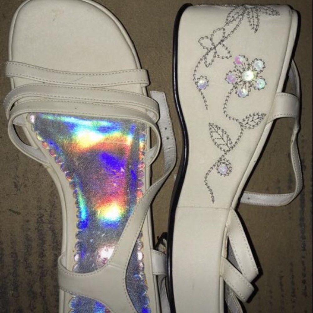 Off White Platform Shoes